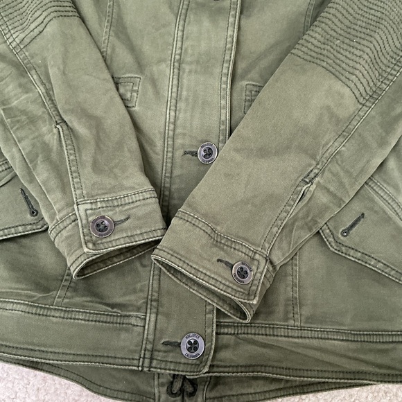 Hollister Olive green Utility Jacket - Picture 2 of 9